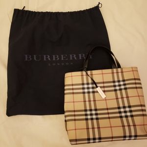 Authentic Vintage Burberry Tote